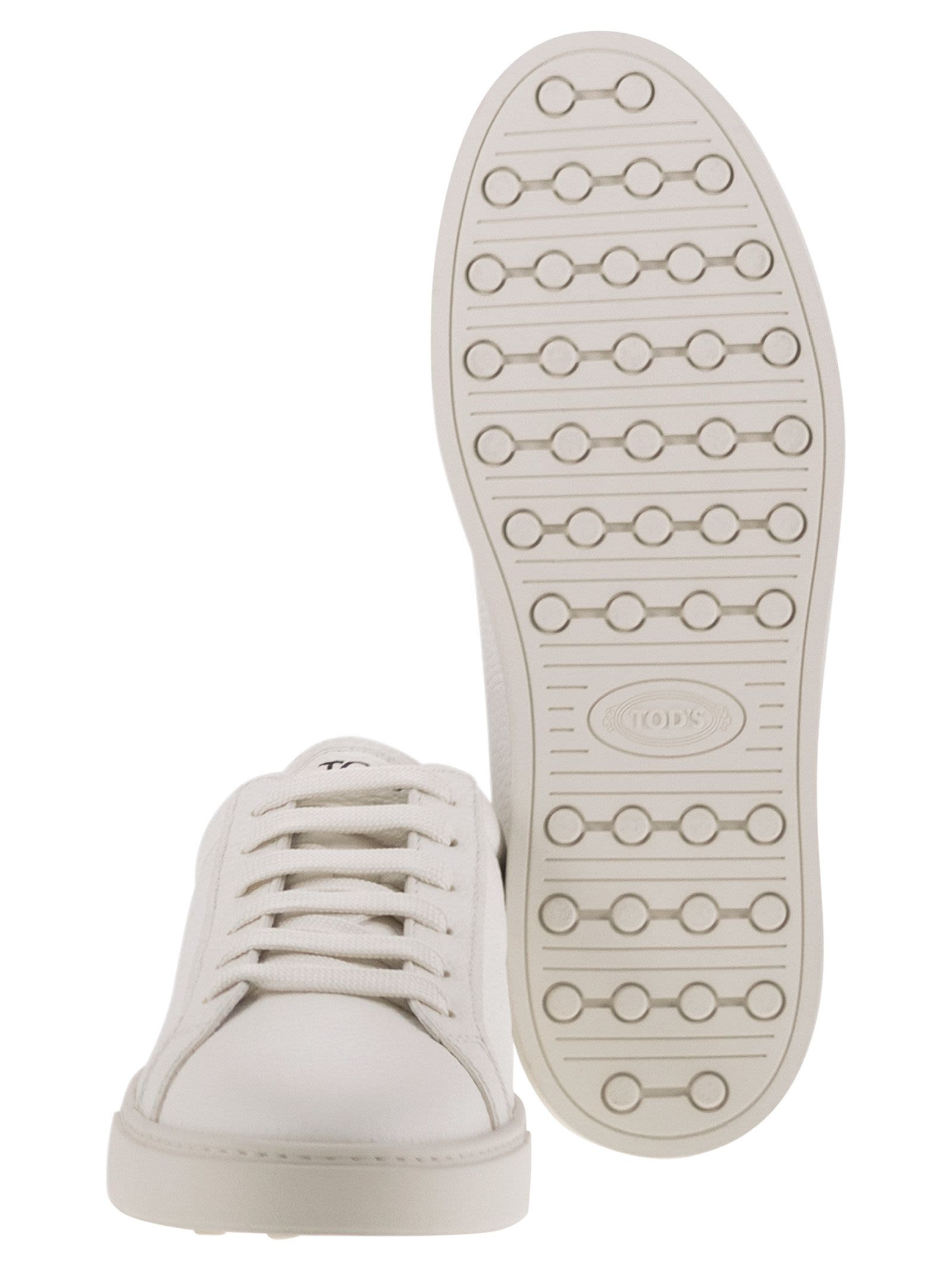 Tod's Men Hammered Leather Trainers - 5