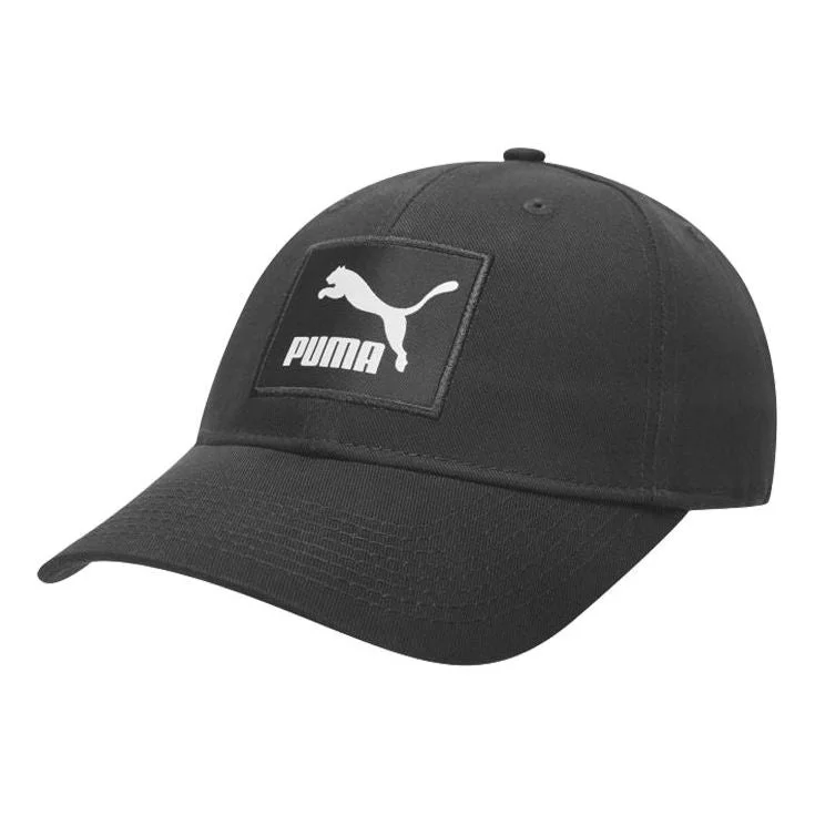 PUMA Archive Logo Label Baseball Cap Black 022778-01 - 1