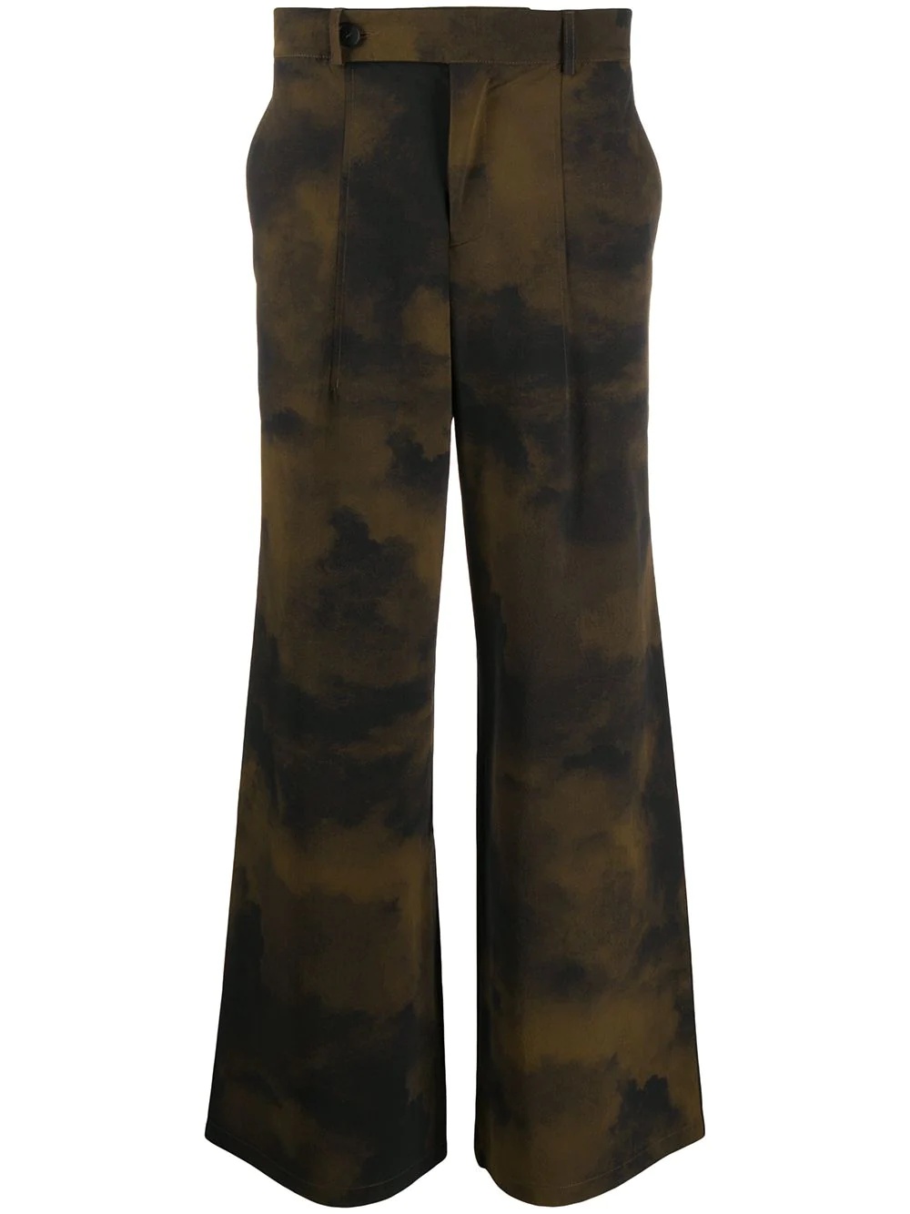 Terrain print trousers - 1