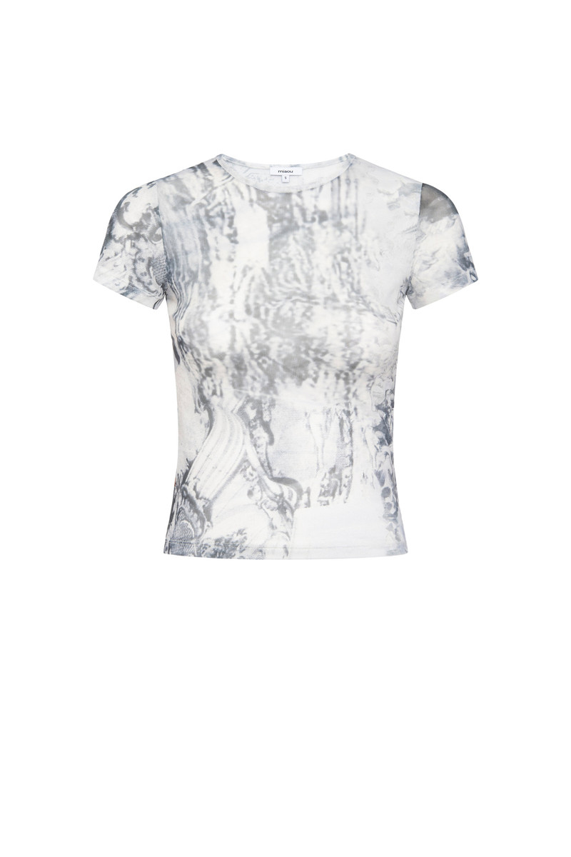 miaou MESH MINI TEE - NEW BAROQUE outlook
