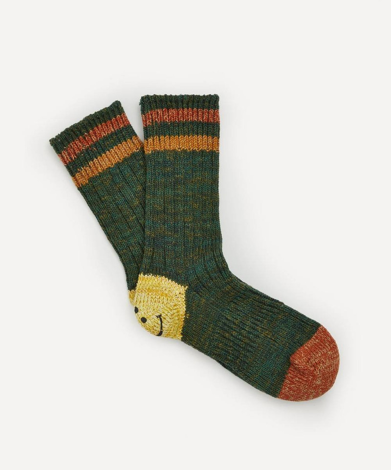 60 Yarns Grandrelle Ivy Smilie Socks - 1