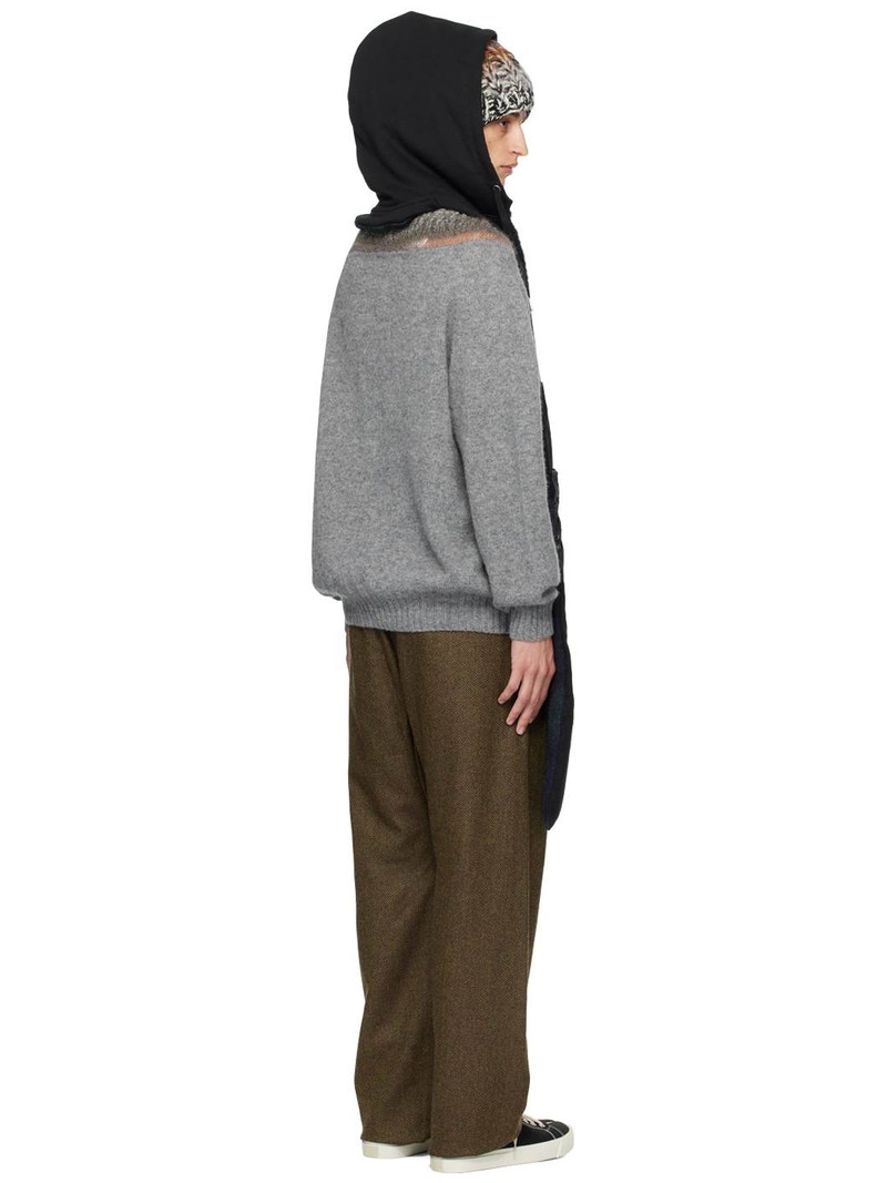 Black Sweat Jeansscarf Denim Reversible Scarf 3