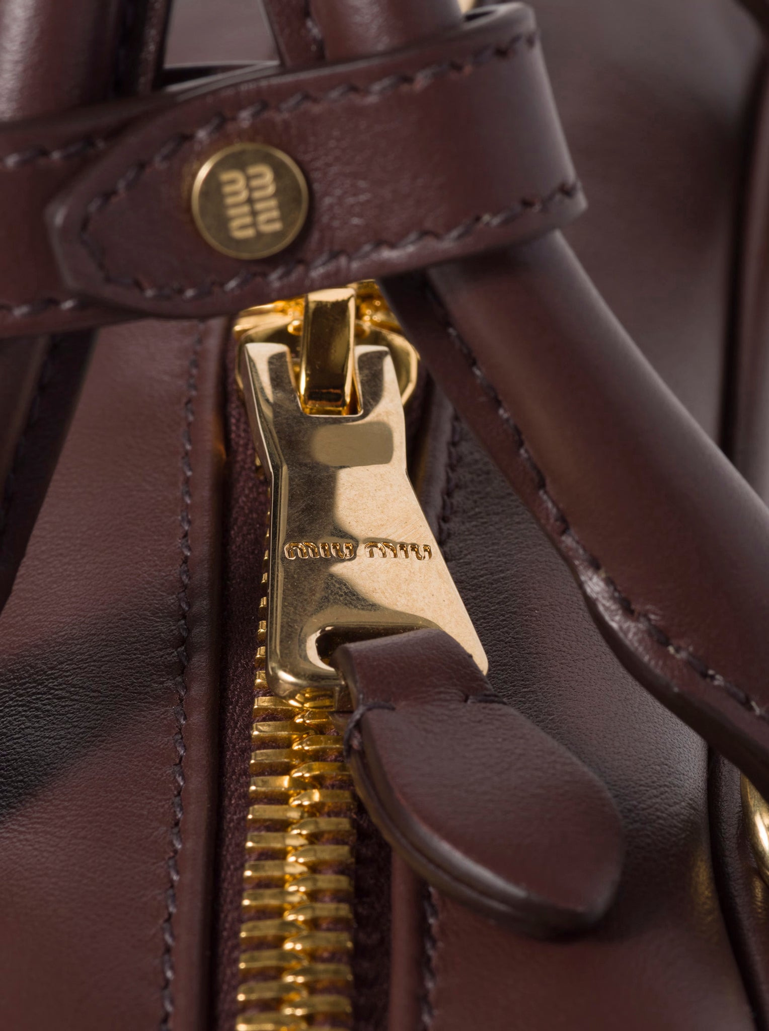 ARCADIE SMOOTH LEATHER BAG - 6