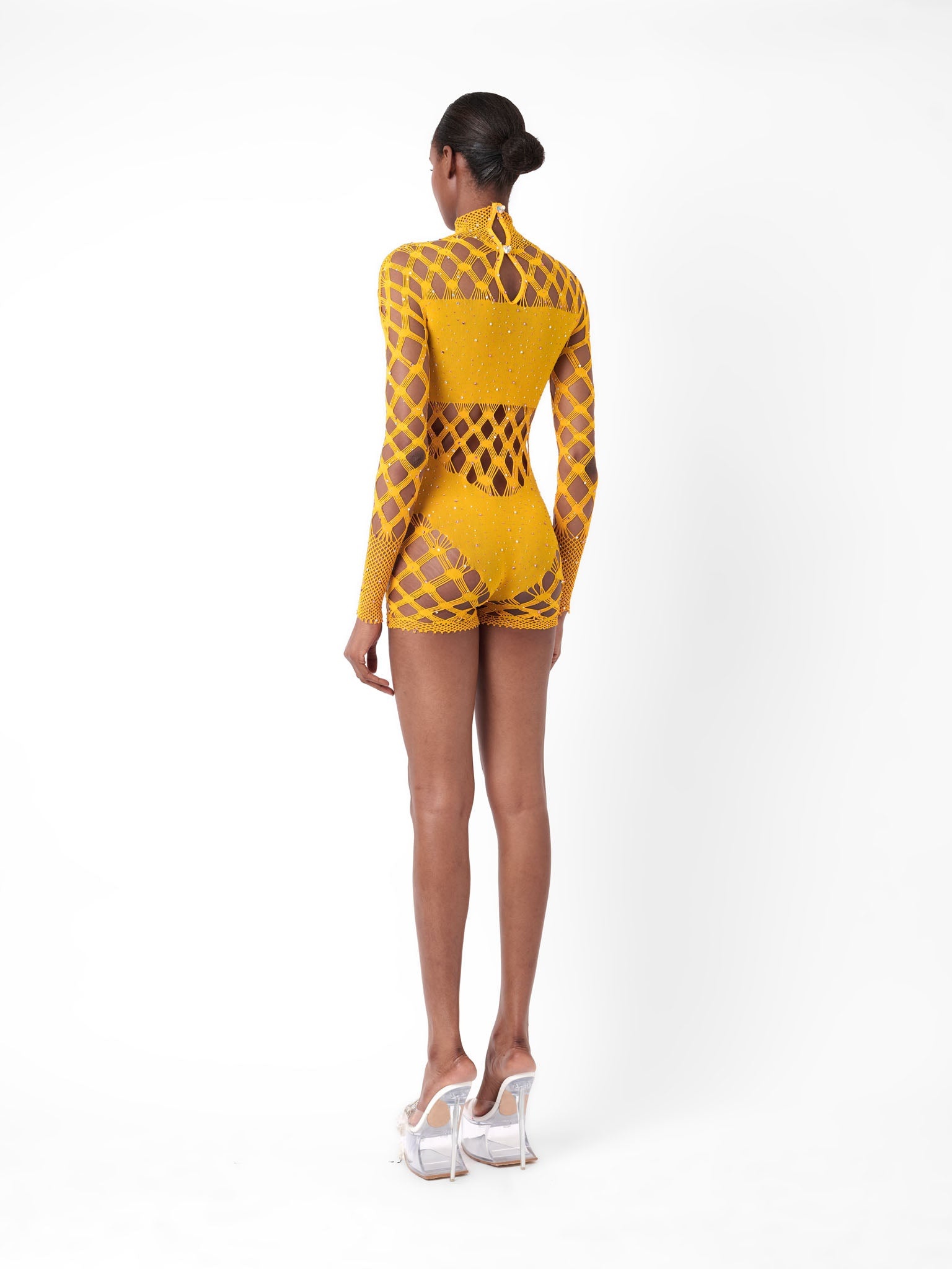 DOLLAR PLAYSUIT SAFFRON - 6