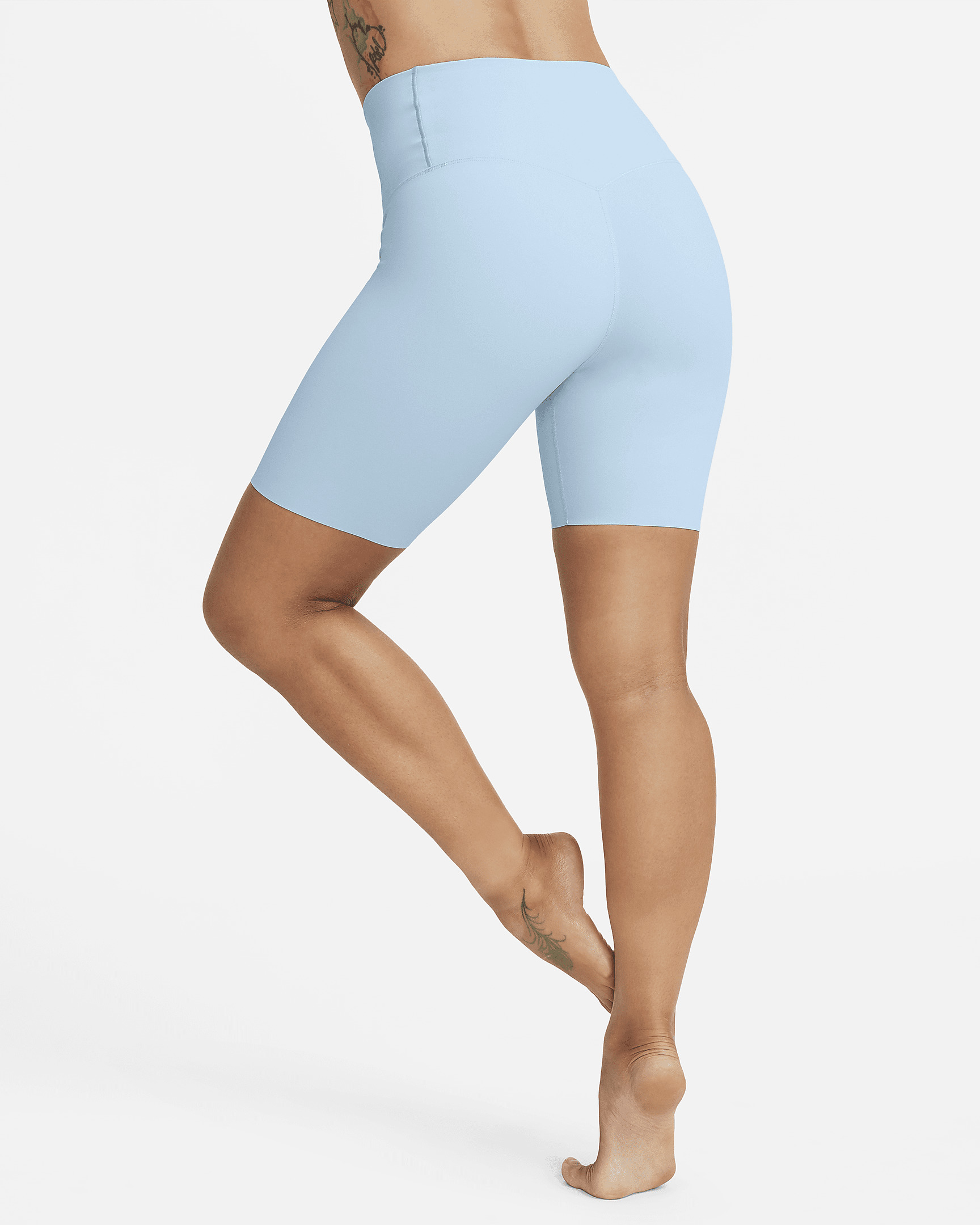 Nike Zenvy Women's Gentle-Support High-Waisted 8" Biker Shorts - 2