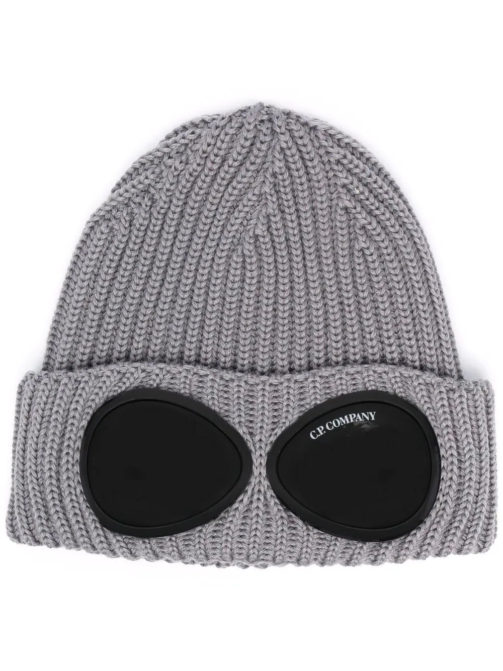 goggle-lens wool beanie - 1