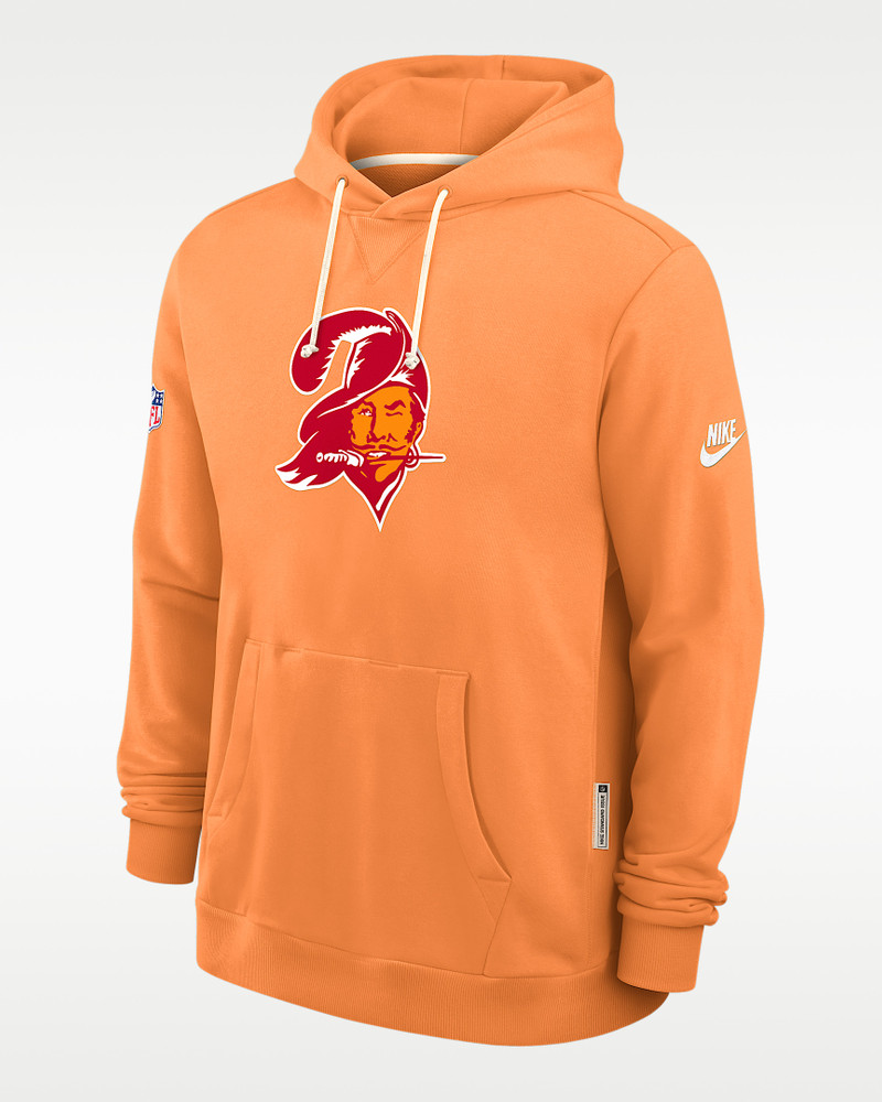 Tampa Bay Buccaneers Alt Offensive Set Play Sideline Men's Nike Dri-FIT NFL Pullover Hoodie 1