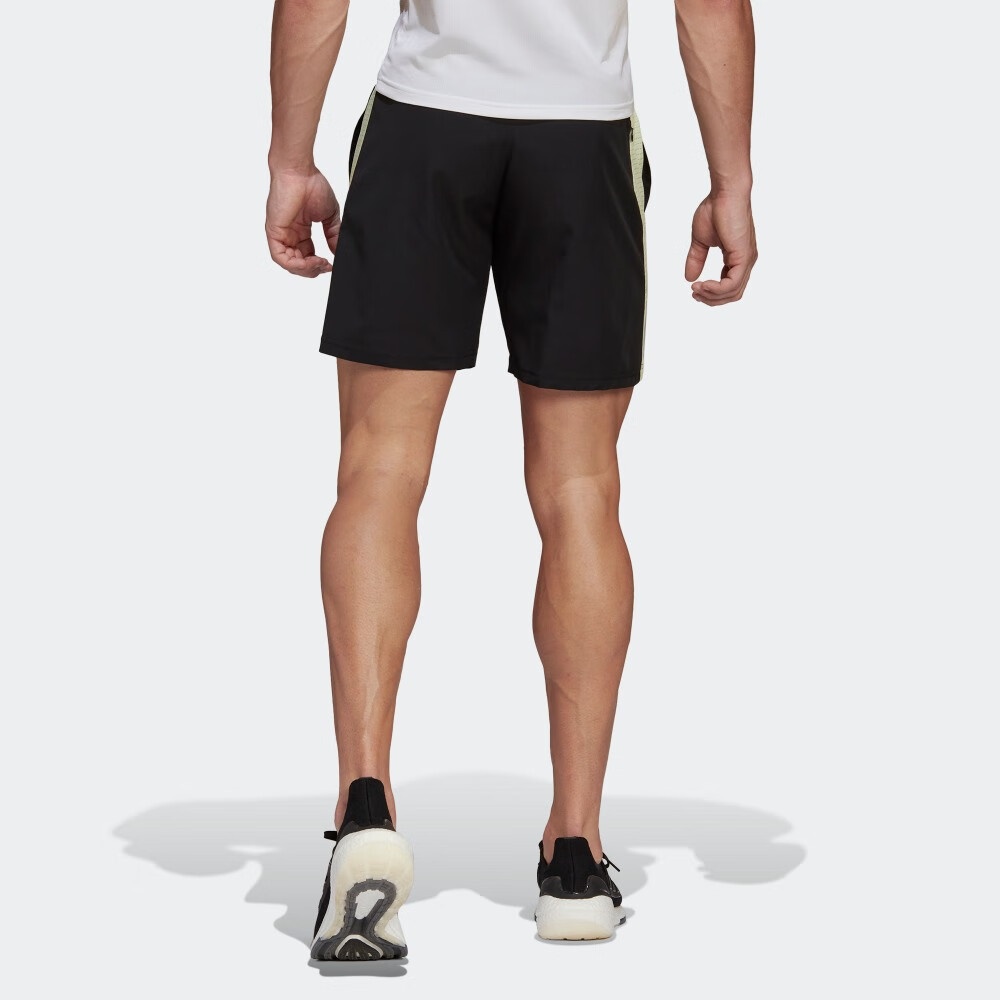 adidas Own the Run Shorts 'Black White' HE9259 - 3