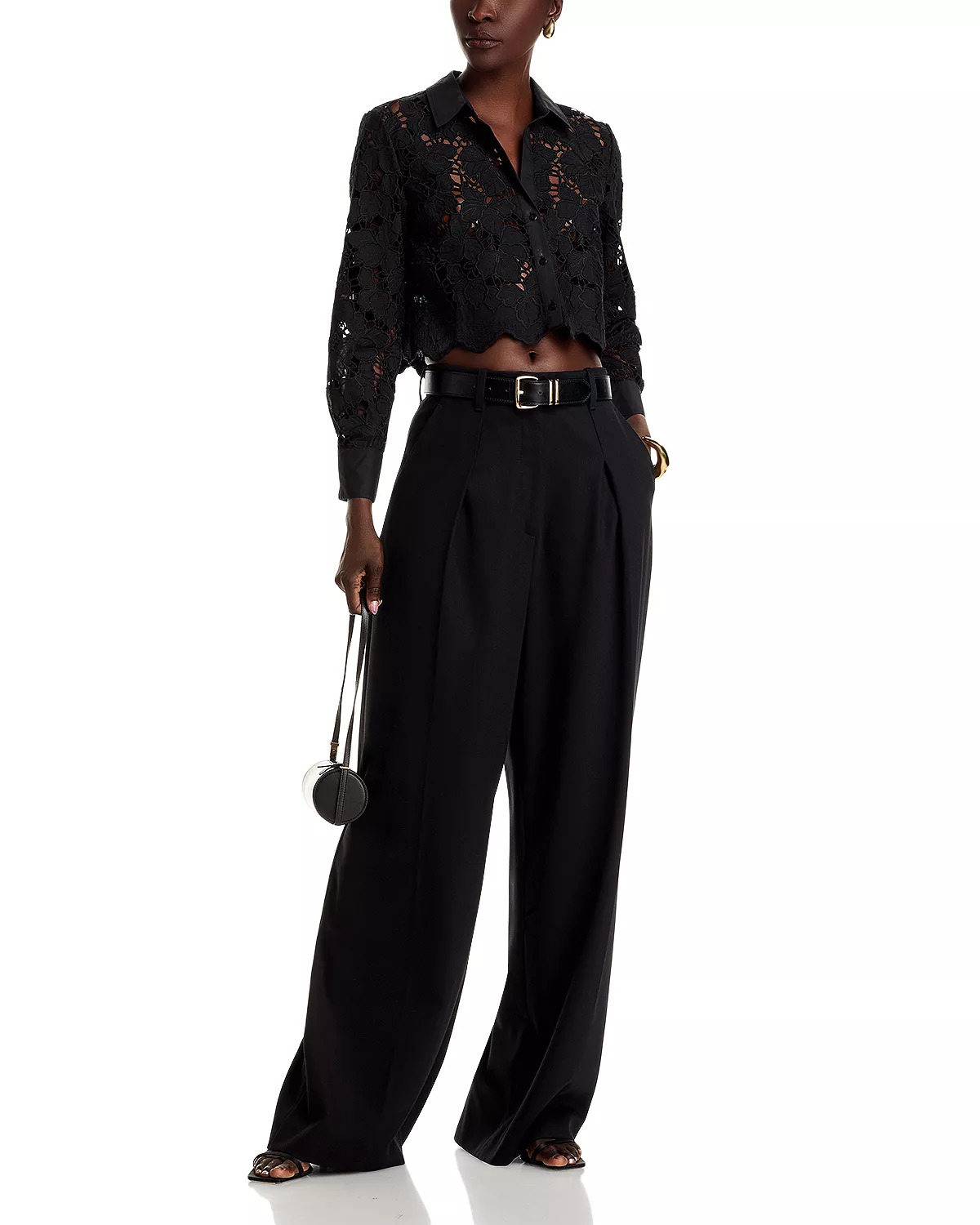 Seychelle Lace Button Front Shirt - 2