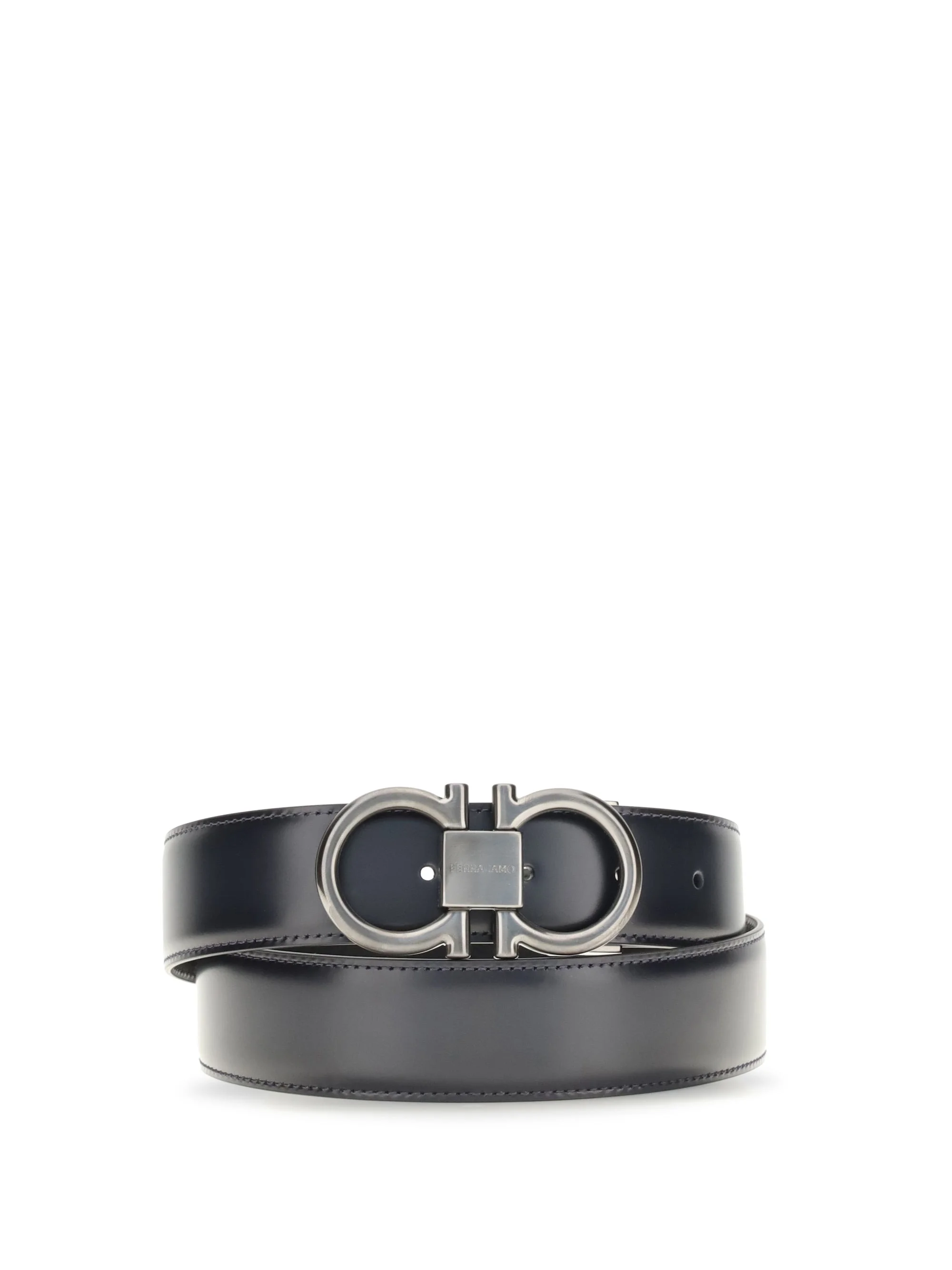 Ferragamo Adjustable Reversible Belt Blue Men - 1