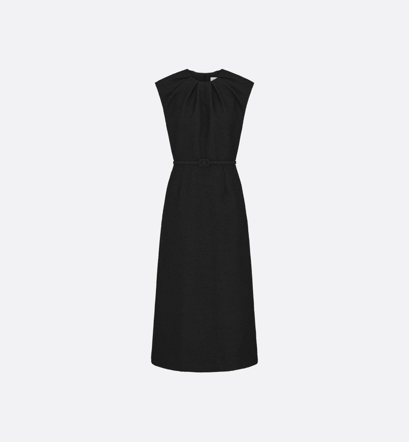 Mid-Length Belted Dress 1