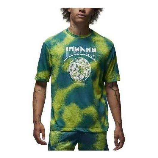 Air Jordan Sport Graphic T-Shirt 'Mardi Gras Pine Green' FB7448-441 - 1