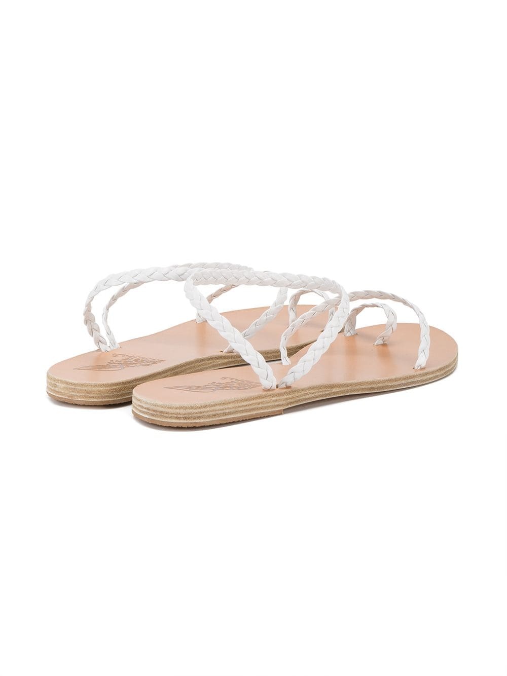 braided Eleftheria strappy sandals - 4
