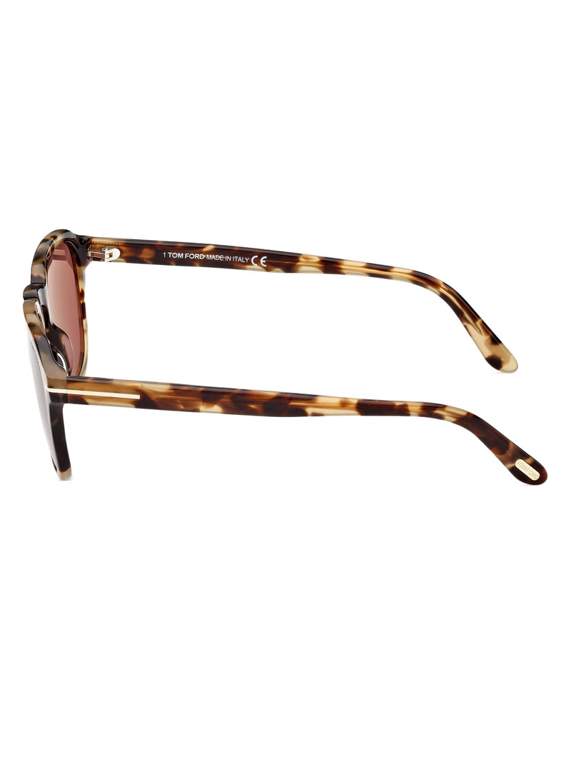 Men's Avery 52MM Tortoiseshell Sunglasses - Dark Havana 3