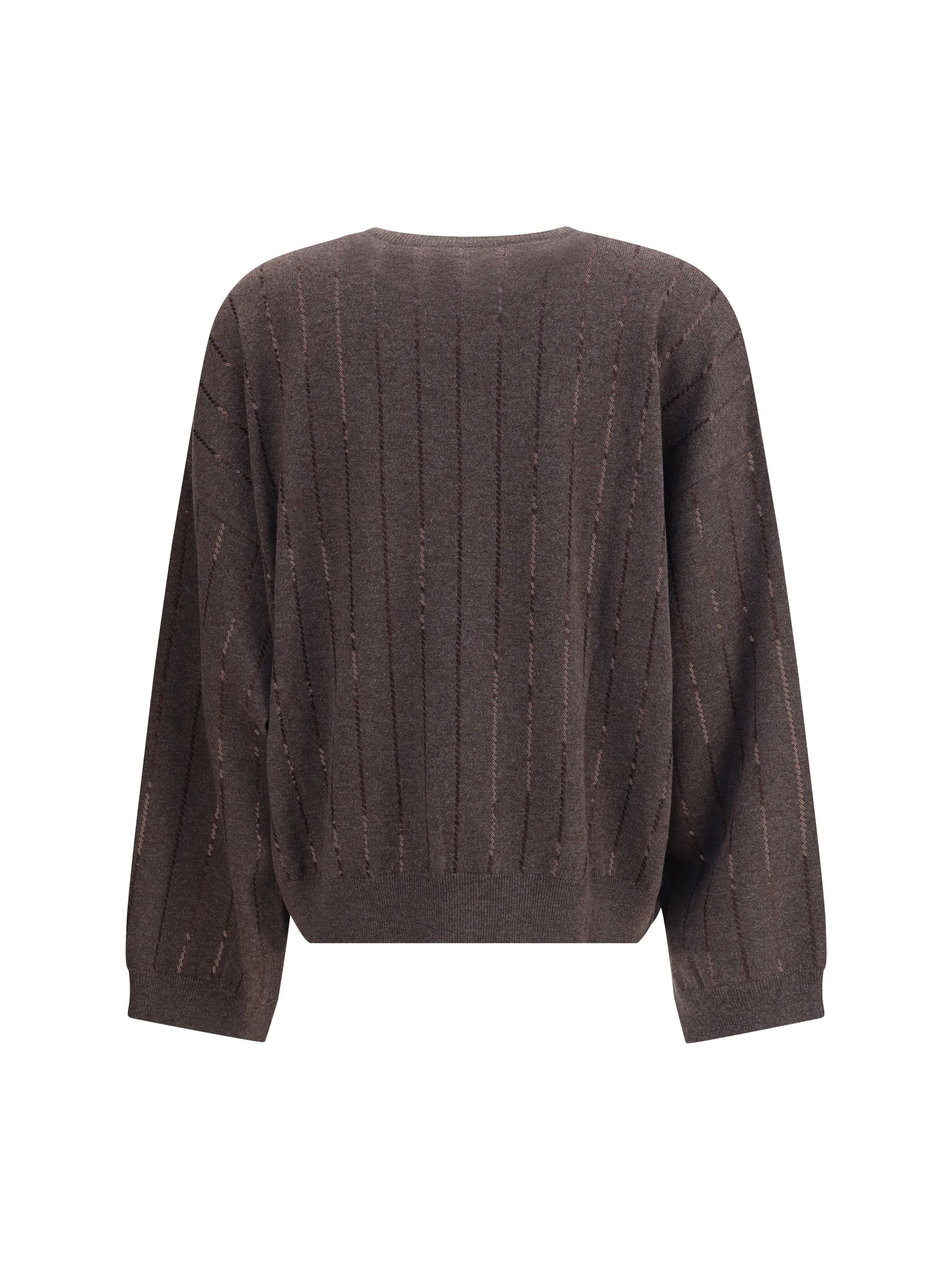 Brunello Cucinelli Women Sweater With Sequins - 2