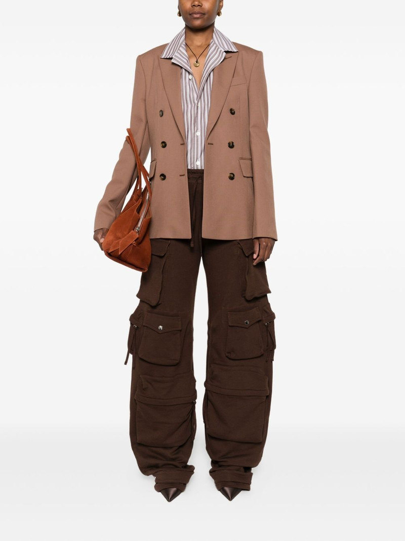 Stella McCartney double-breasted wool blazer outlook