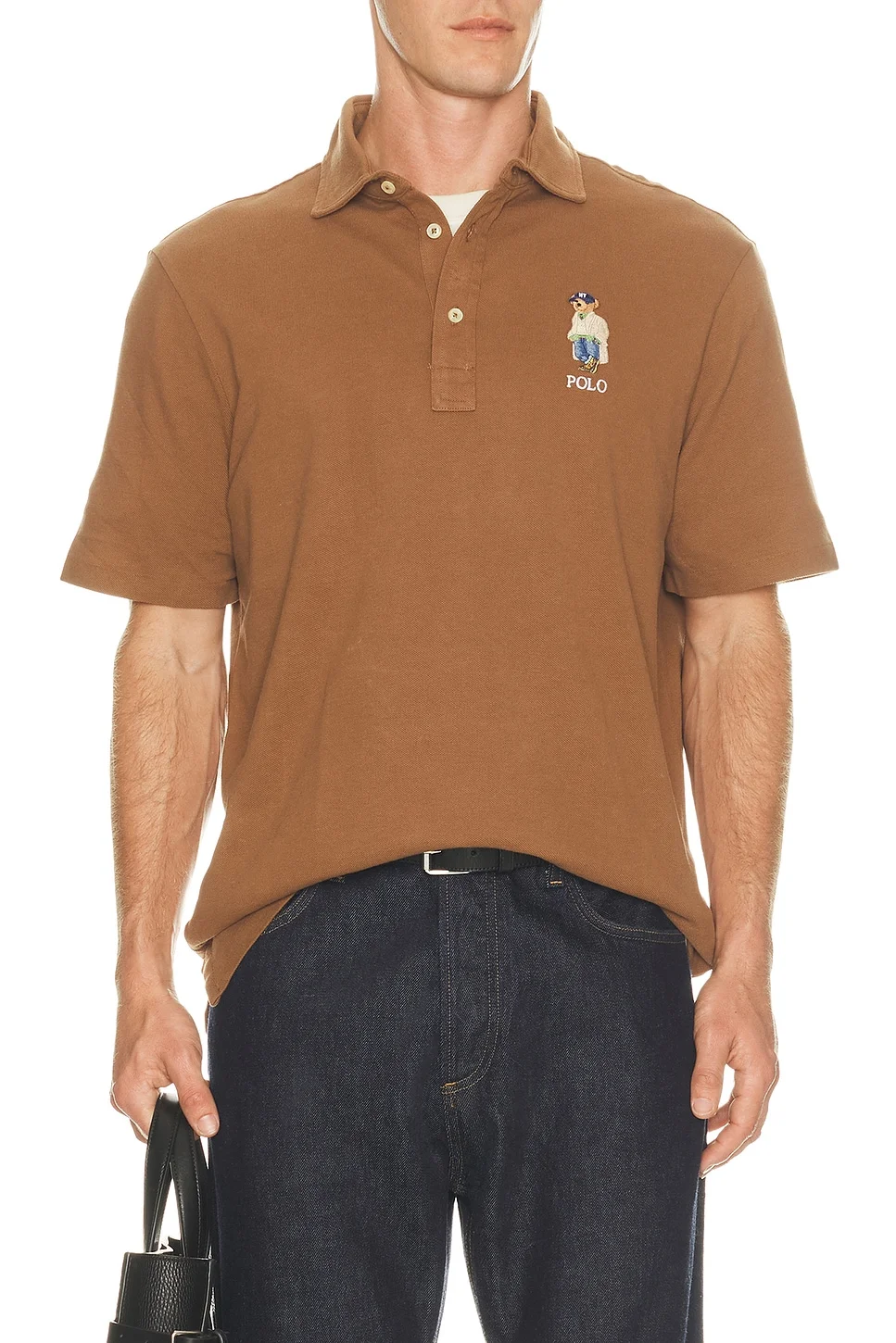Short Sleeve Basic Mesh Litchfield Bear Polo - 1