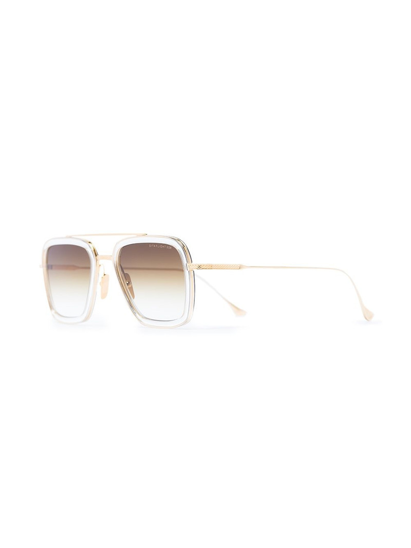 DITA Flight.006 square-frame sunglasses outlook