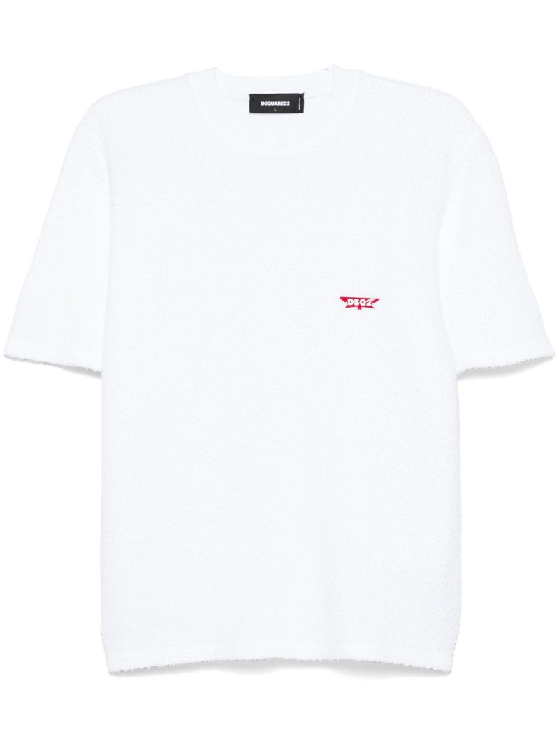 cloth-effect T-shirt 1