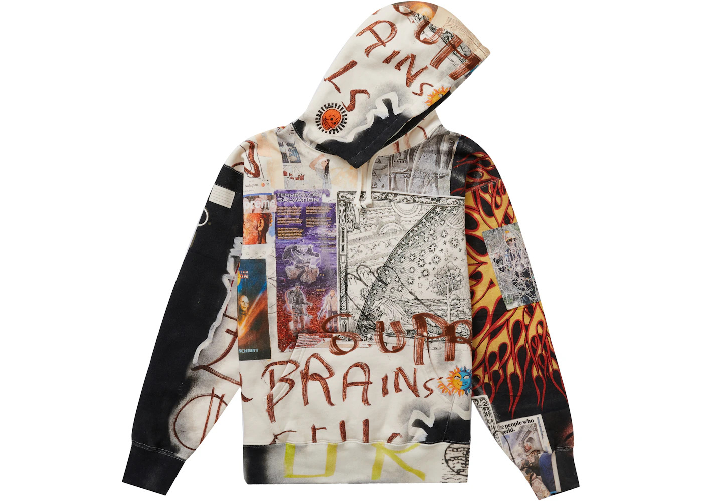 Supreme LSD Spells Hooded Sweatshirt Multicolor - 2