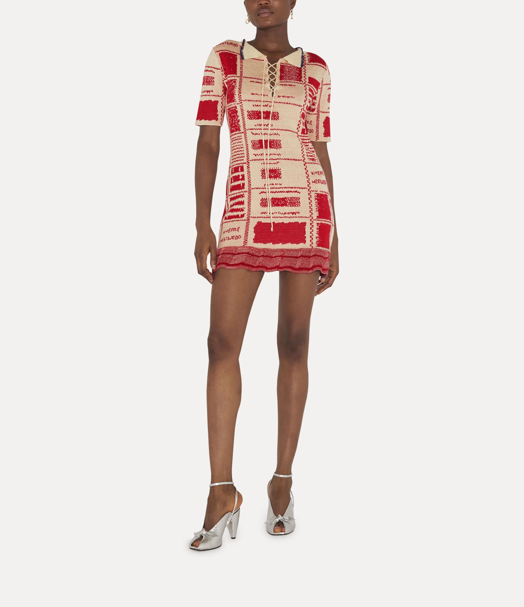 CHECKED DRESS - 3
