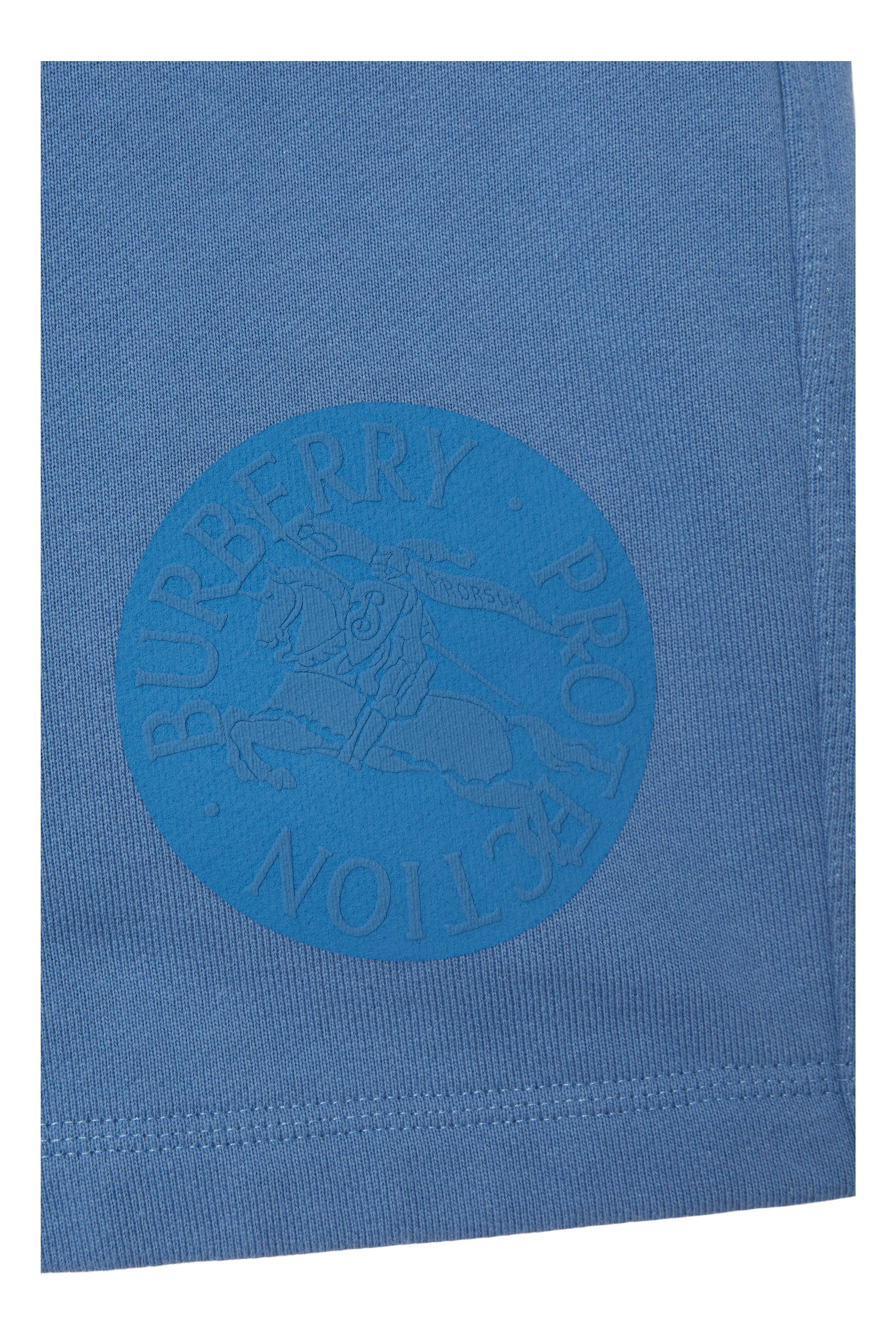 burberry EKD Badge Cotton Shorts in Pool at Nordstrom - 5
