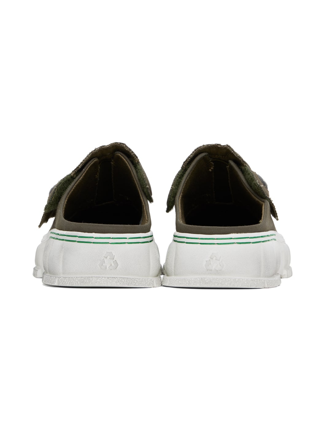 Khaki 1990 Army Surplus Sneakers - 2