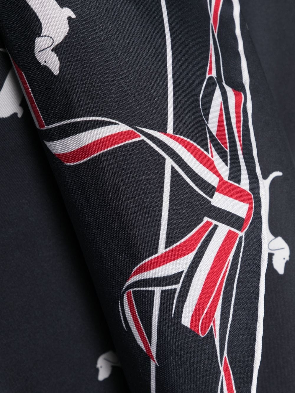 Hector-motif silk scarf - 3