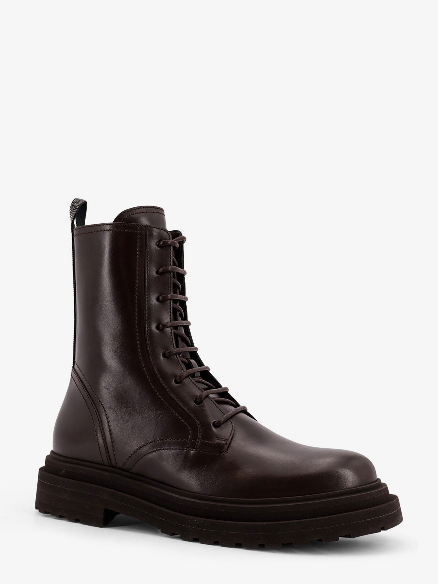 Brunello Cucinelli Leather Ankle Boots - 2