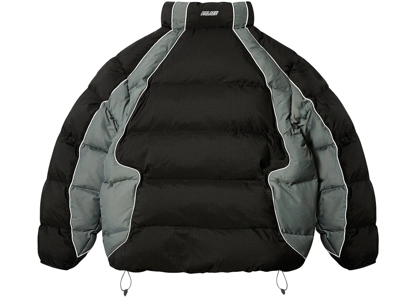 Palace Sport Mit Puffer Jacket Black/Concrete Grey - 2