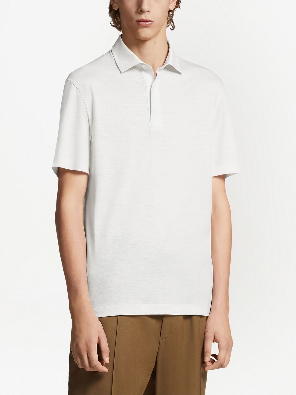 High Performance wool polo shirt - 2