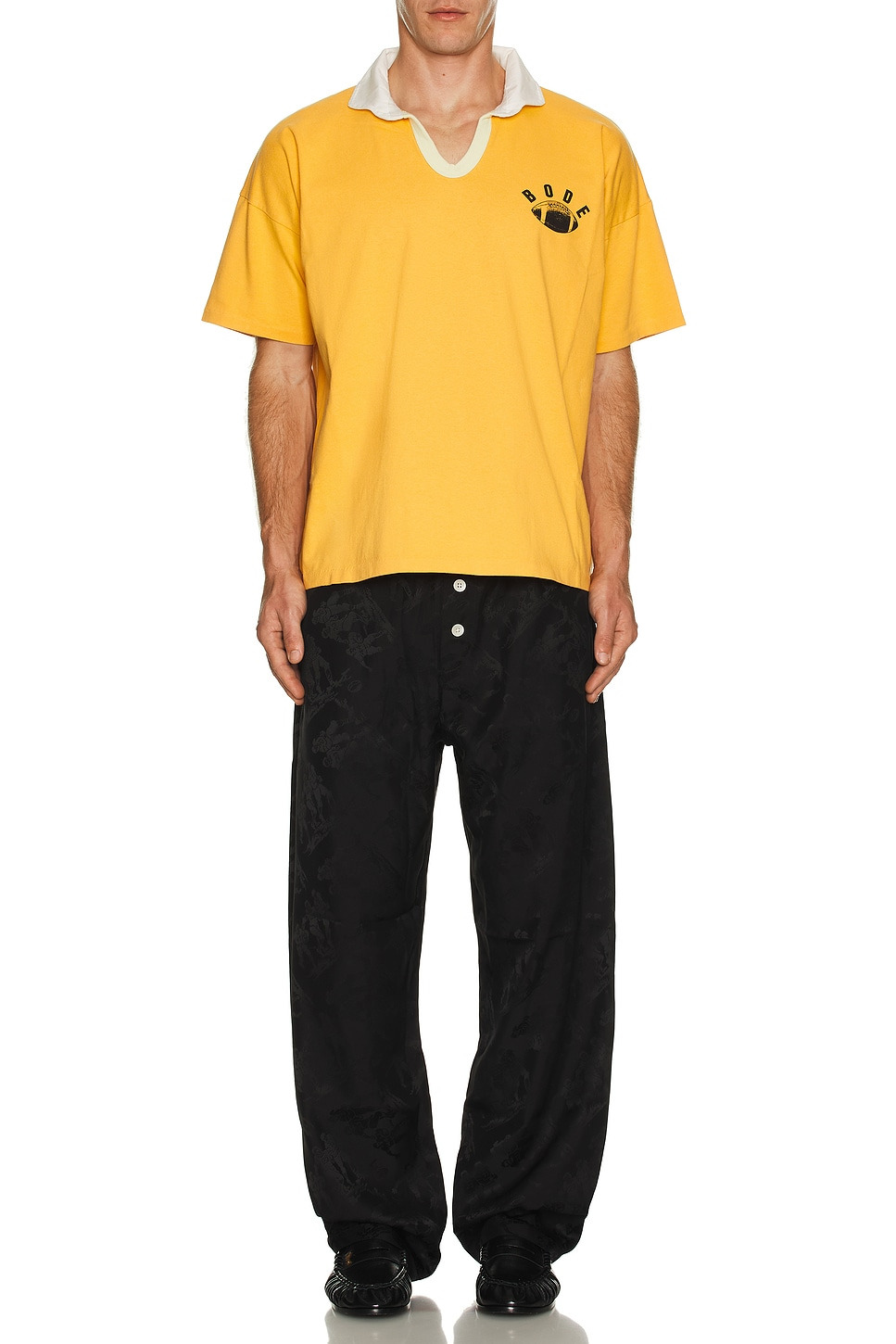Football Jacquard Pajama Pants - 6