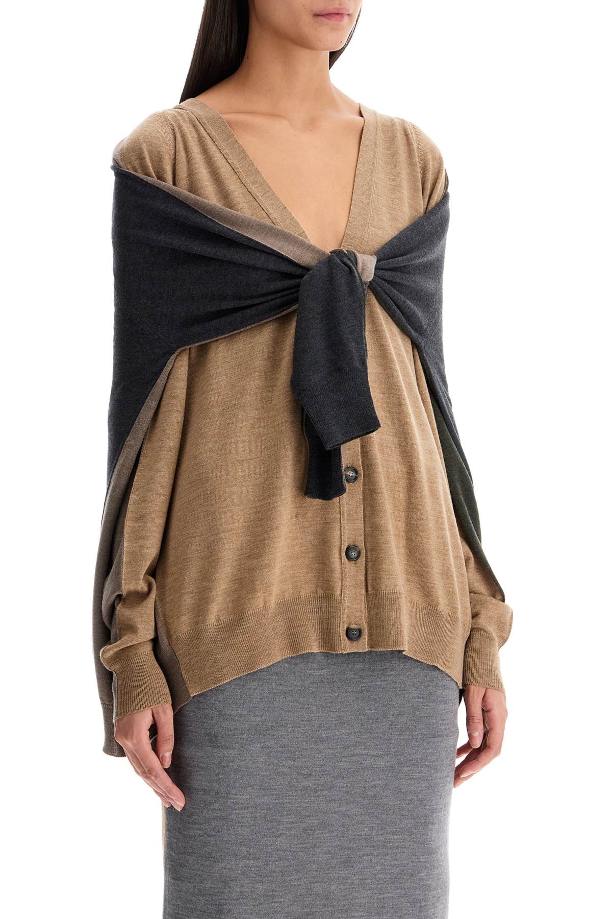 Moschino Double-Sleeved Cardigan Women - 2