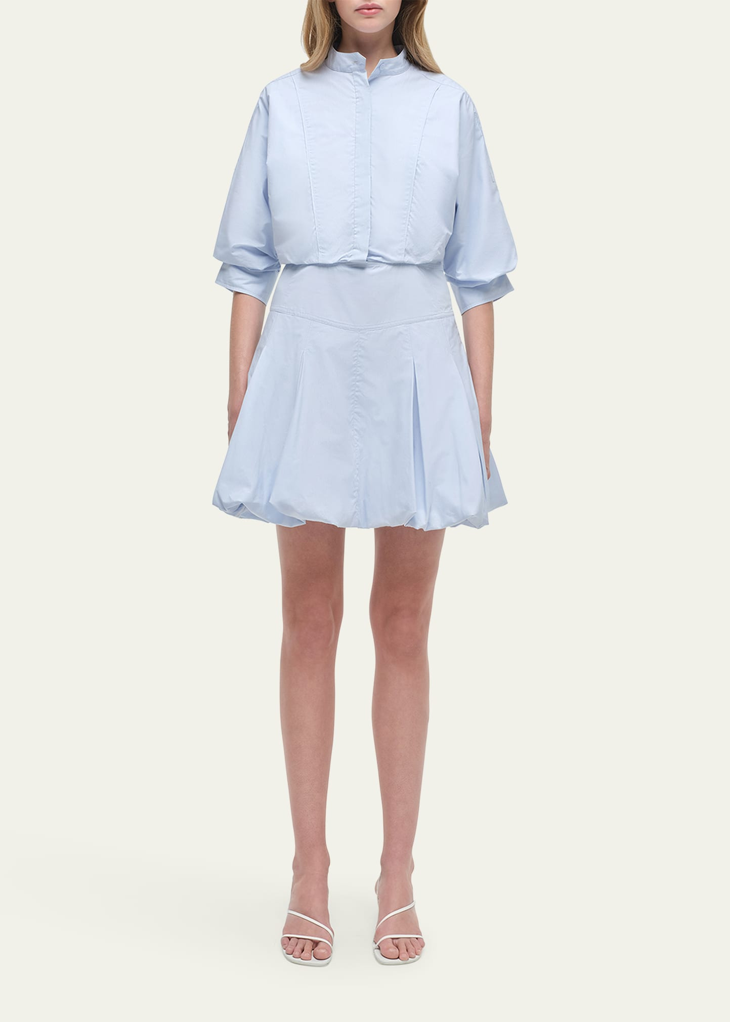 Effie Mini Bubble Shirtdress - 2