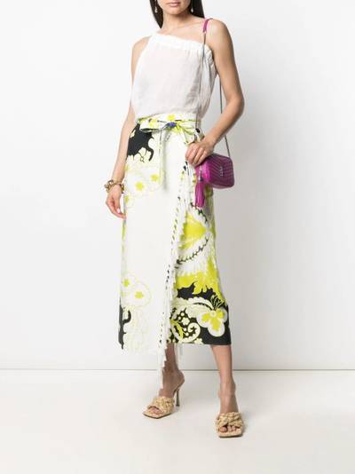 Valentino printed twill sarong outlook