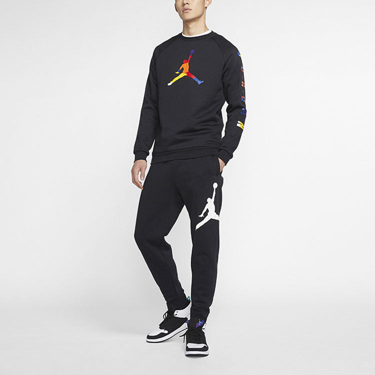 Air Jordan DNA Round Neck Pullover 'Black' DA6729-010 - 3
