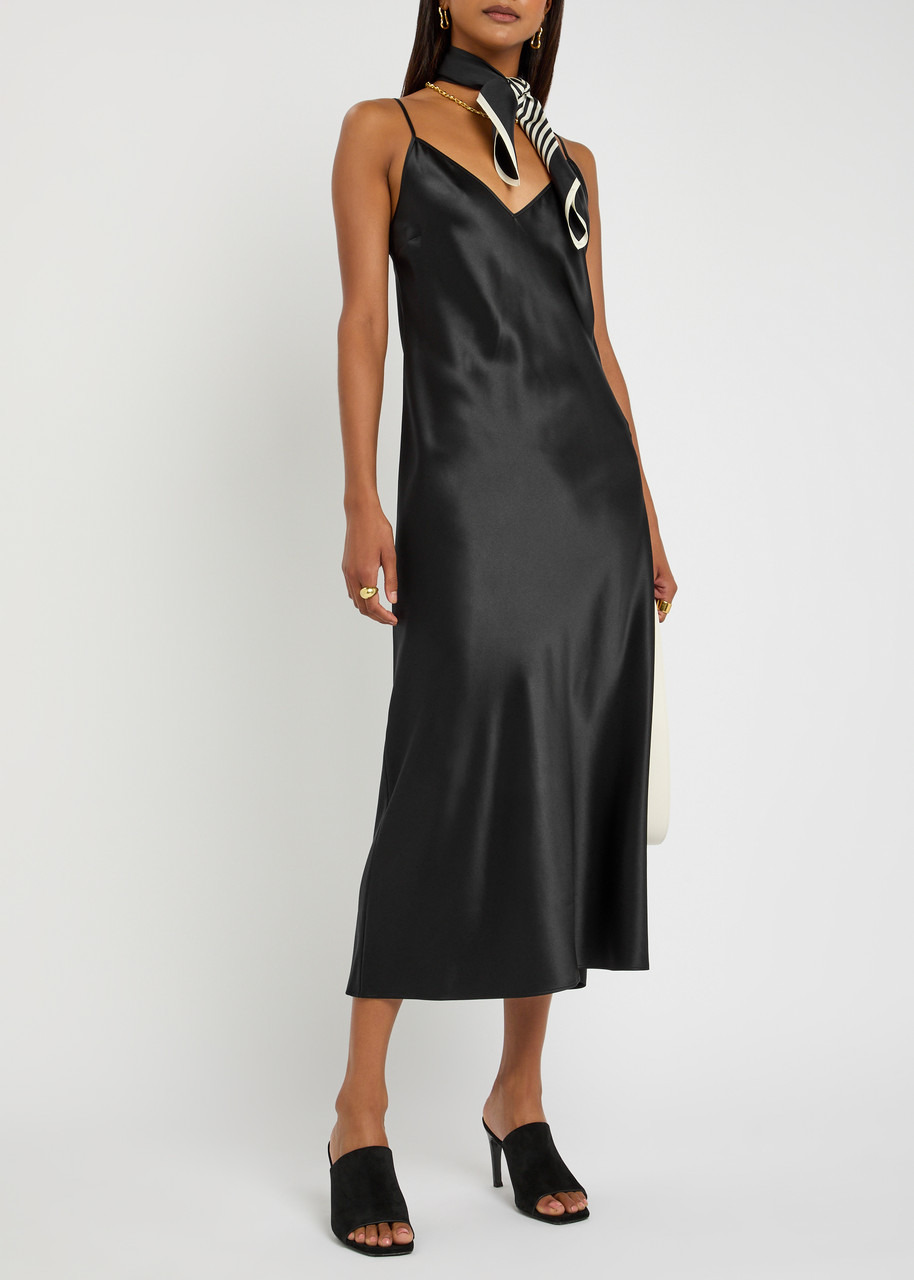 Joseph Clea Silk Midi Slip Dress - 4