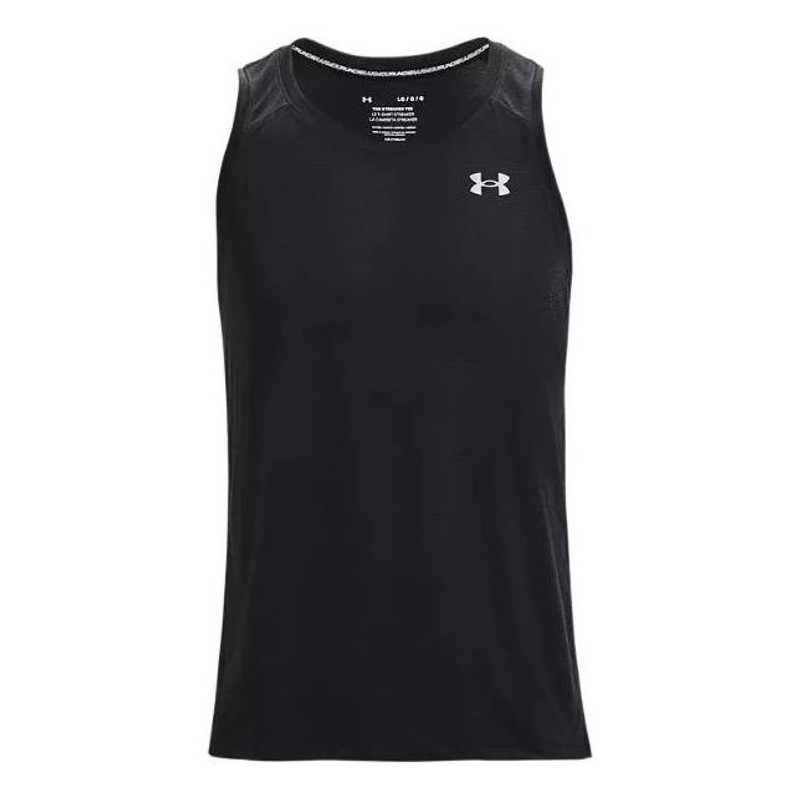 Armour Streaker Run Singlet 'Black' 1361468-001의 밑에 - 1