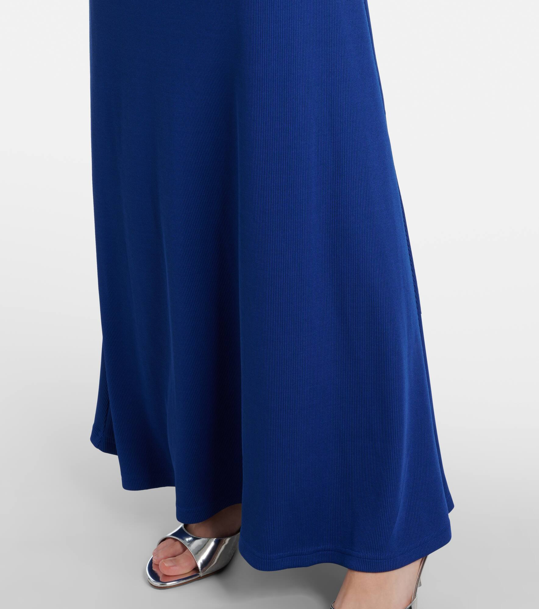 Paisley Disconnect gathered maxi dress - 5