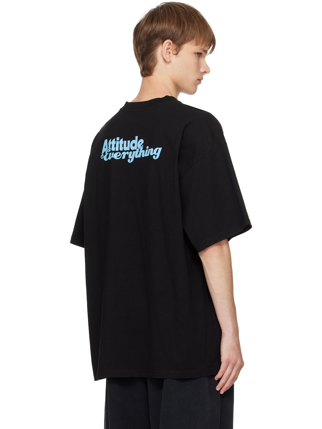 Black Oversized S/S T-shirt - 3