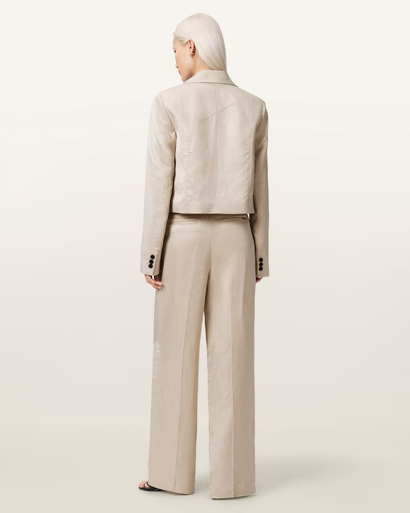HELENA TAILORED WIDE LEG LINEN BLEND PANTS 7