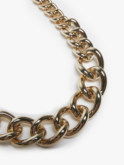 Max Mara Metal chain necklace outlook