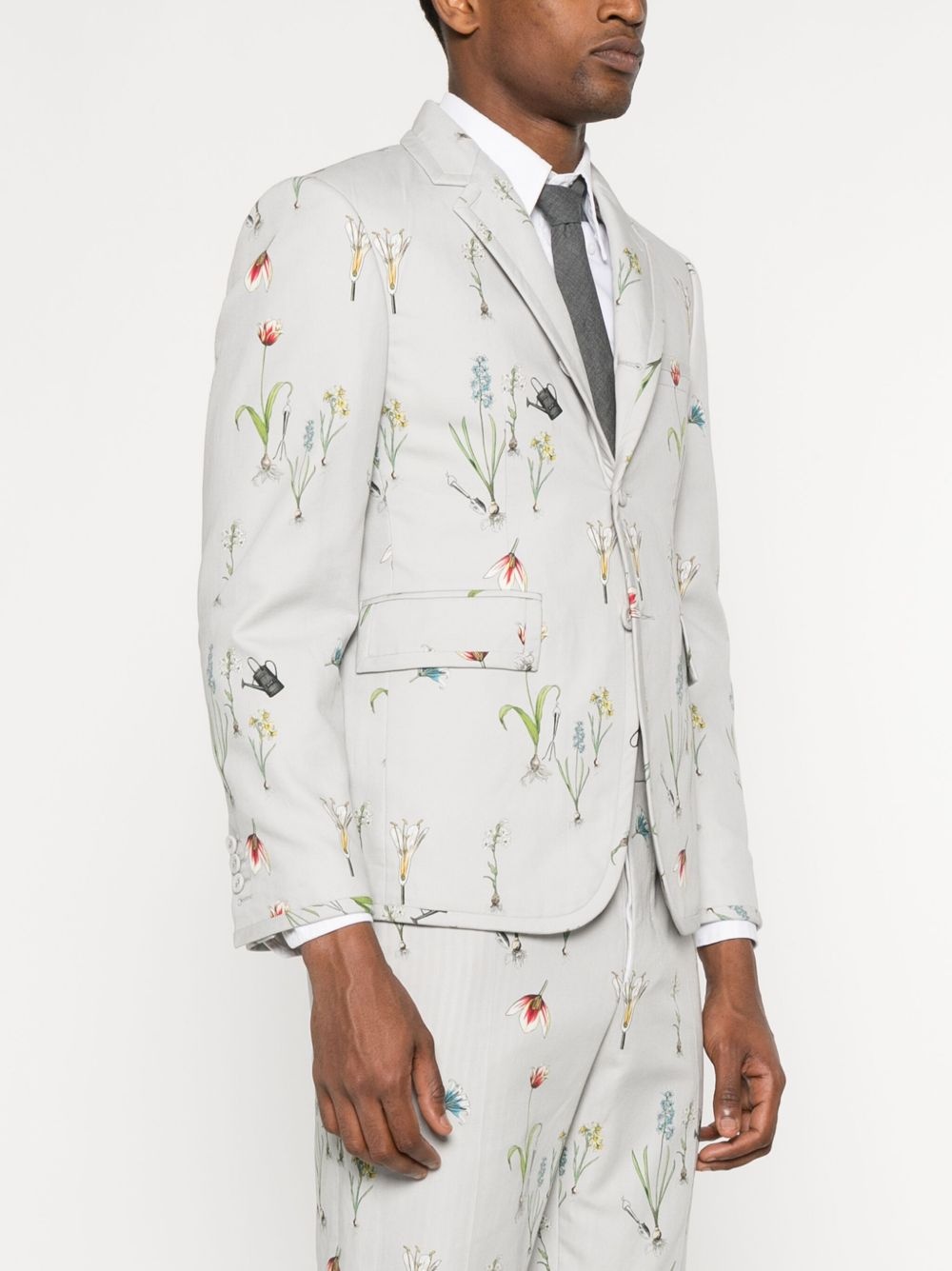 single-breasted blazer - 3