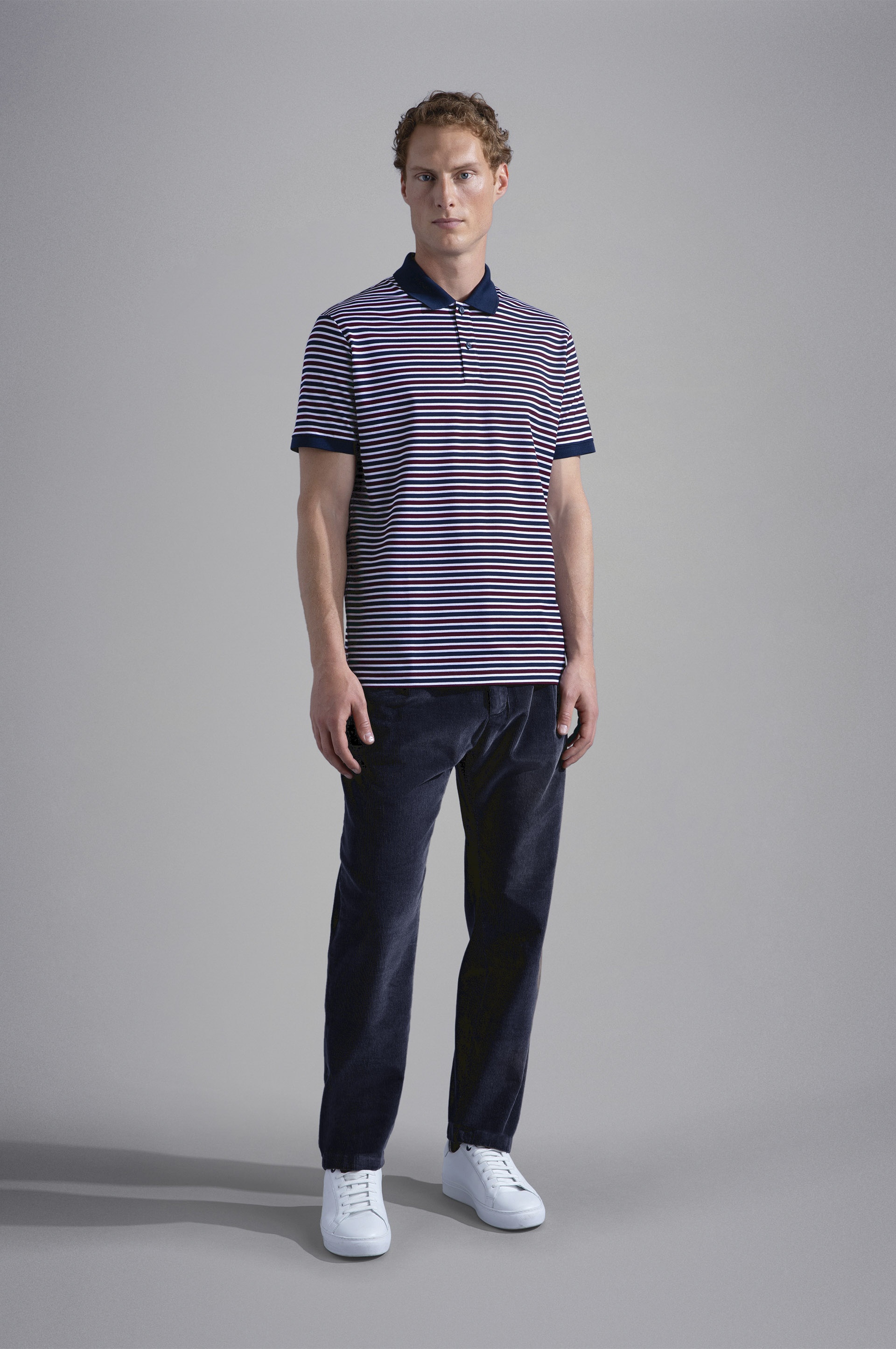 SOFT TOUCH CORDUROY CHINO TROUSERS - 2