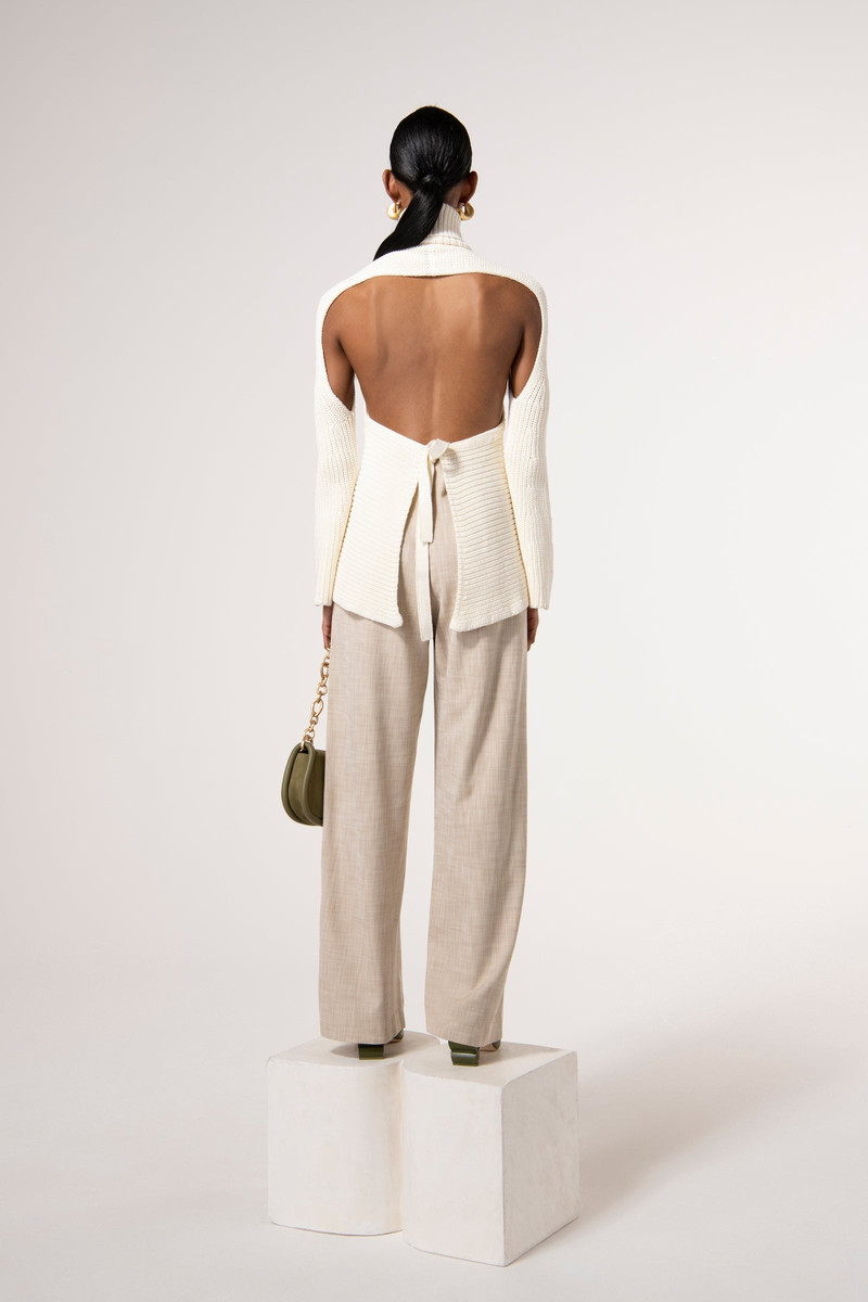 Cult Gaia LAPIS KNIT SWEATER outlook