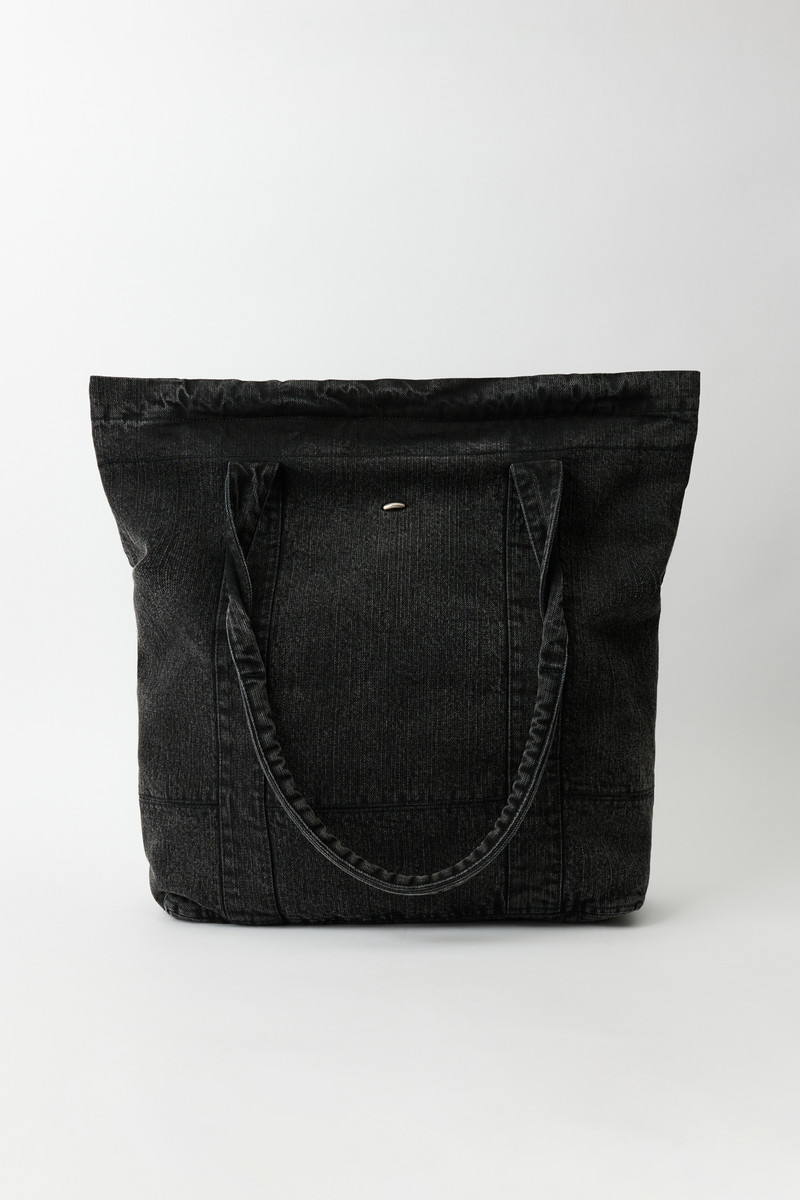 Aviation Tote Real Black Chain Twill 3