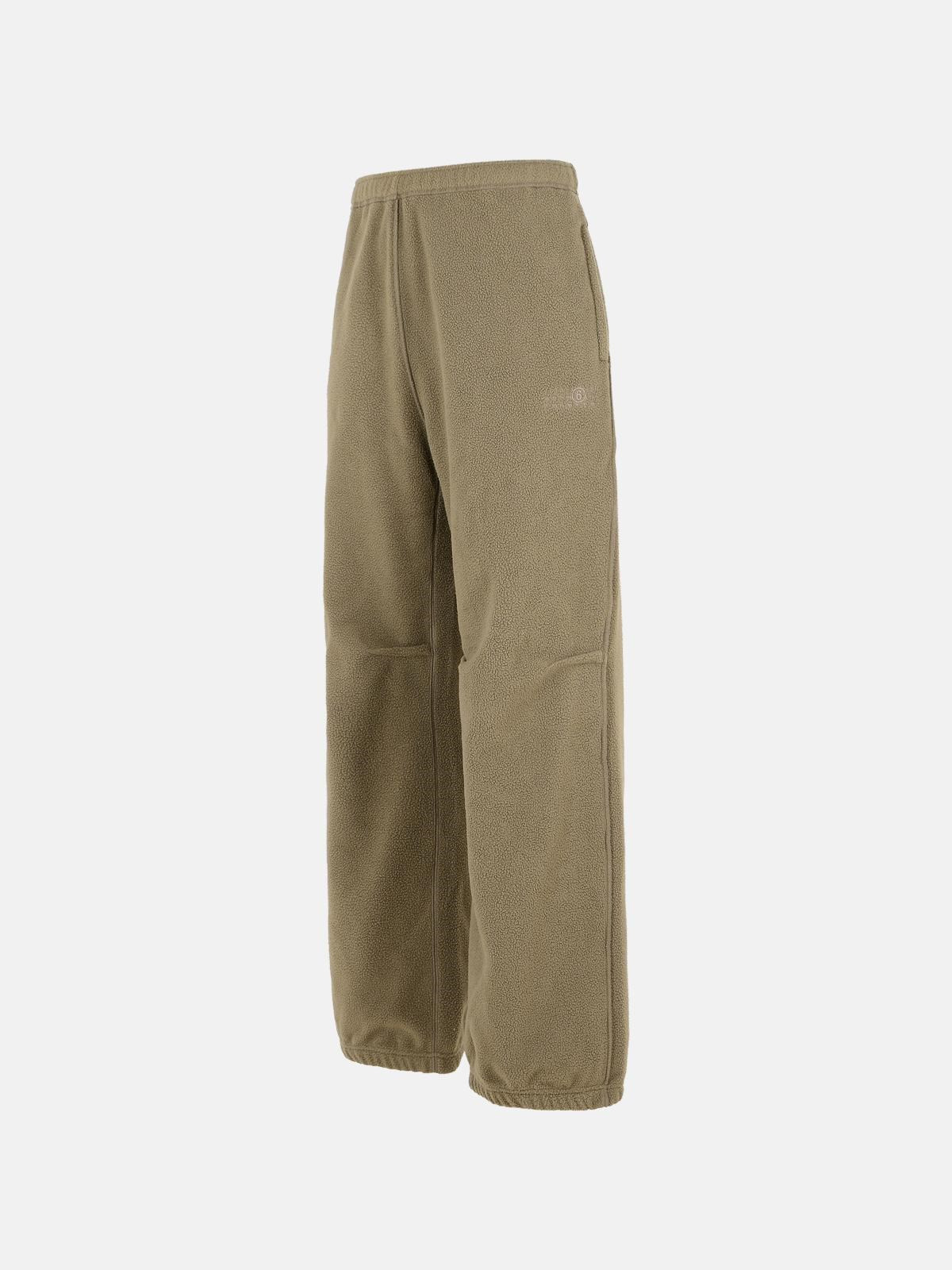TAUPE POLYESTER PANTS - 2