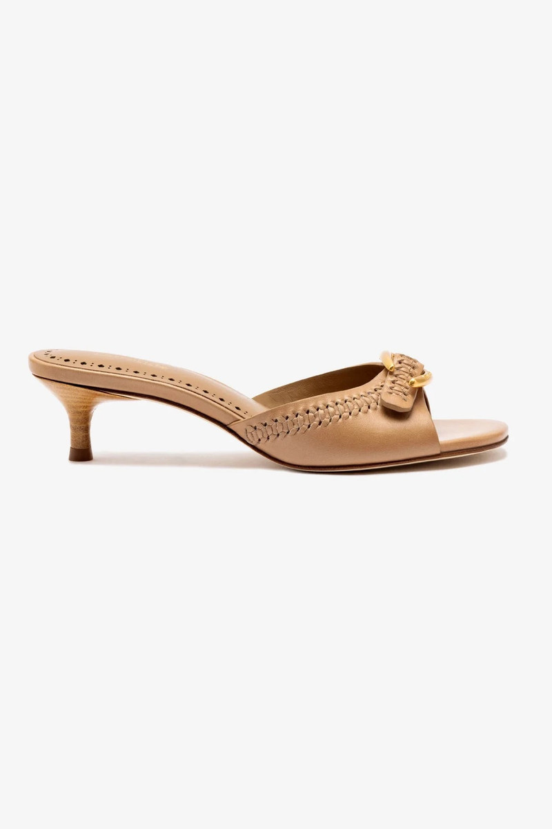 Verona Mule In Hazelnut Leather 1