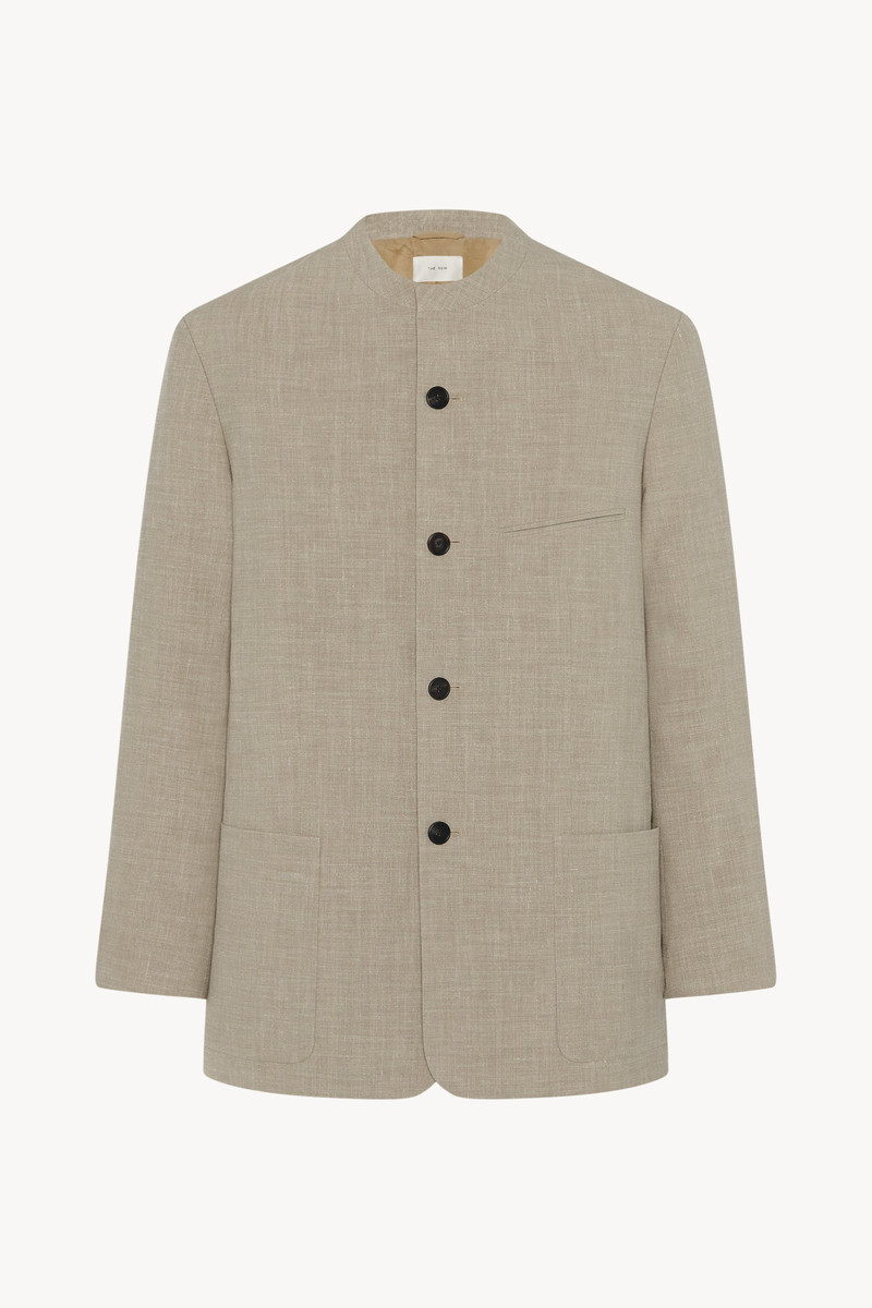 Casimir Jacket in Silk, Linen, and Virgin Wool 1