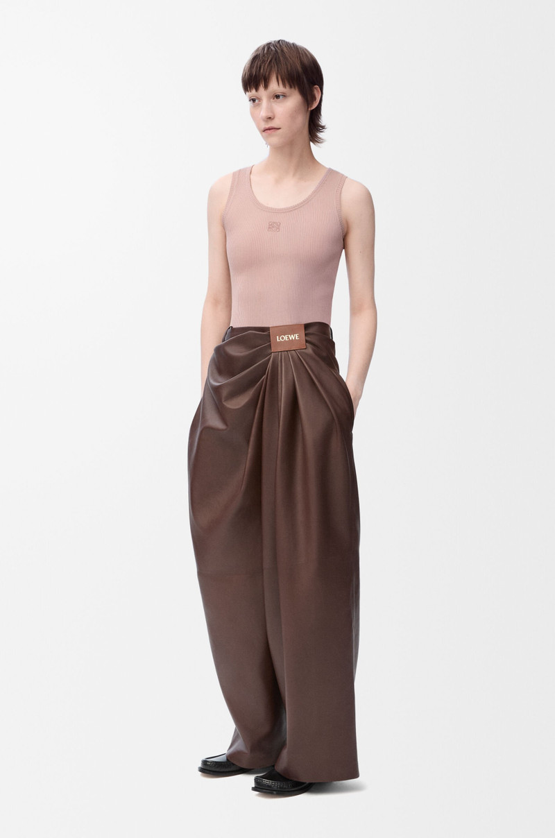 Loewe Anagram tank top in silk outlook